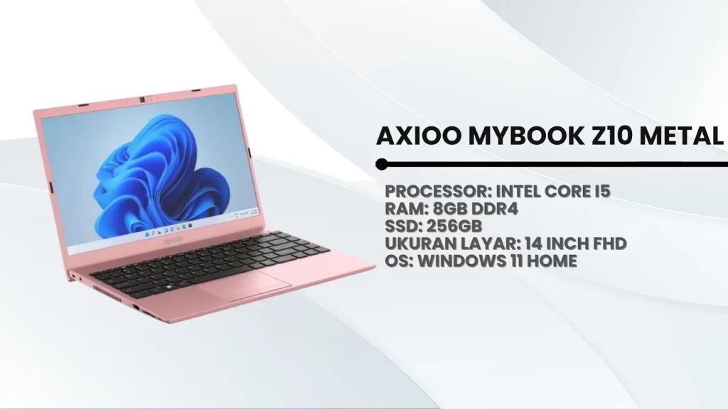 spesifikasi laptop Axioo Mybook Z10 Metal